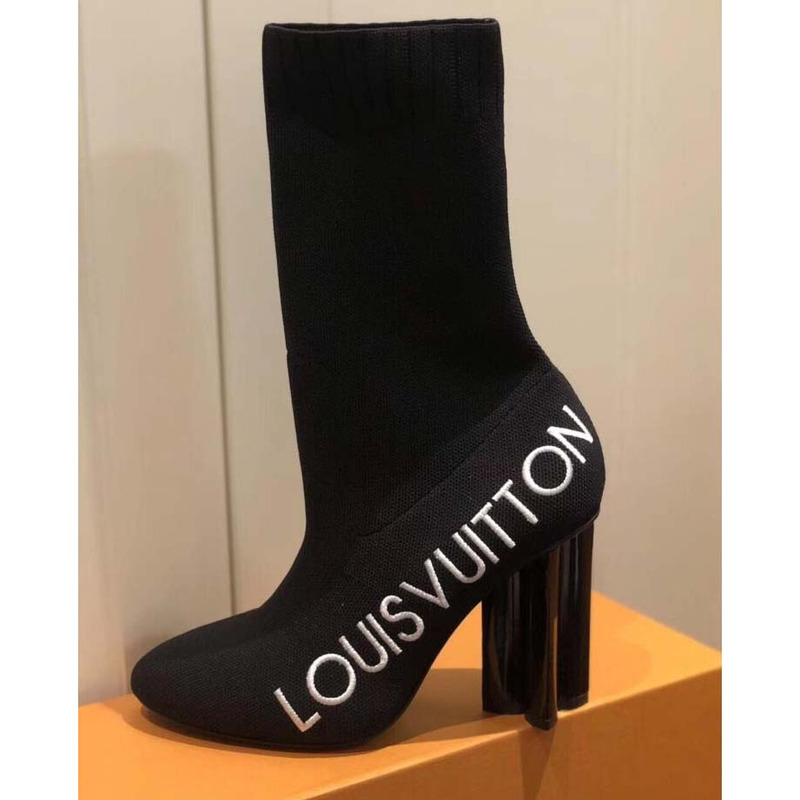 l**is V*t*n women''s black high heel boots