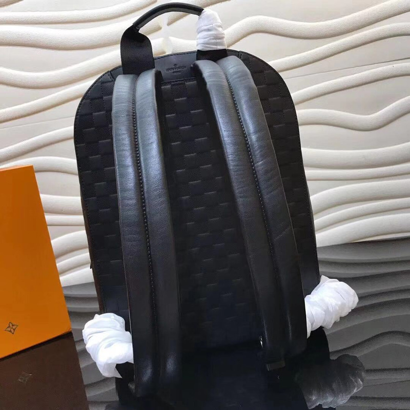 l**is V*t*n campus backpack with damier checkerboard pattern