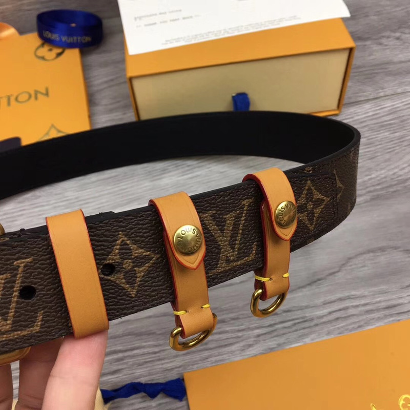 l**is V*t*n signature 35mm belt