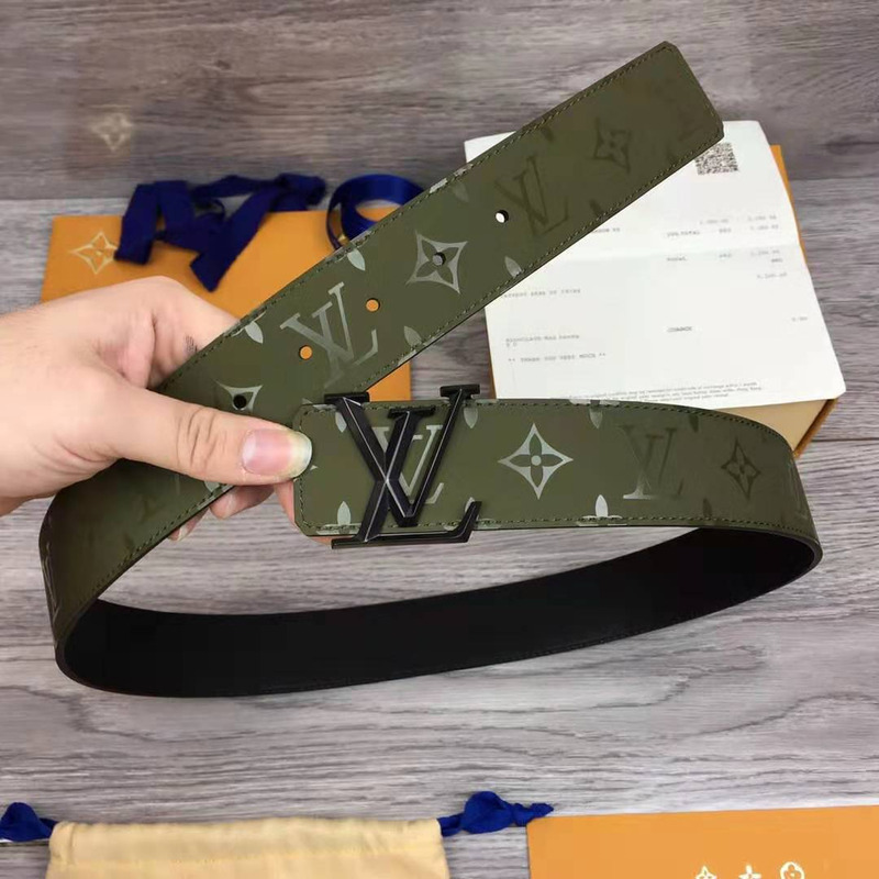 l**is V*t*n monogram green belt