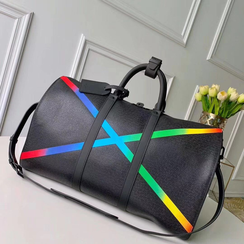 l**is V*t*n keepall bandouliere 50 with rainbow colors