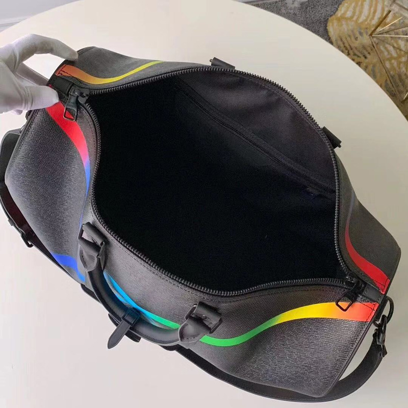 l**is V*t*n keepall bandouliere 50 with rainbow colors