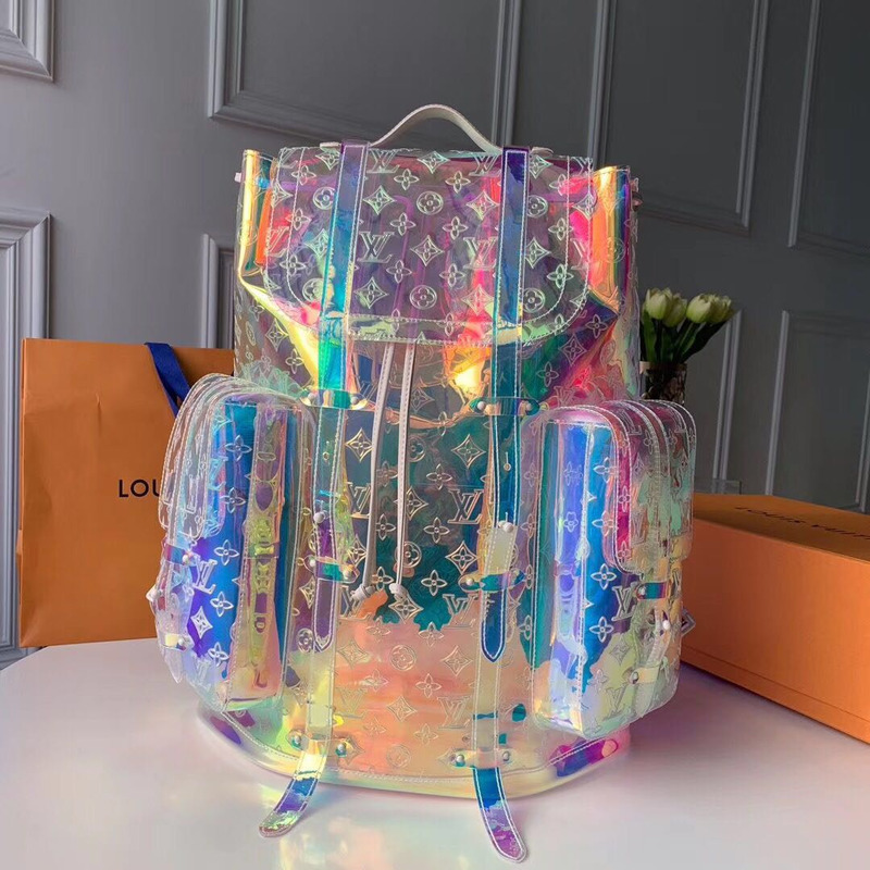 l**is V*t*n christopher backpack monogram gm prism