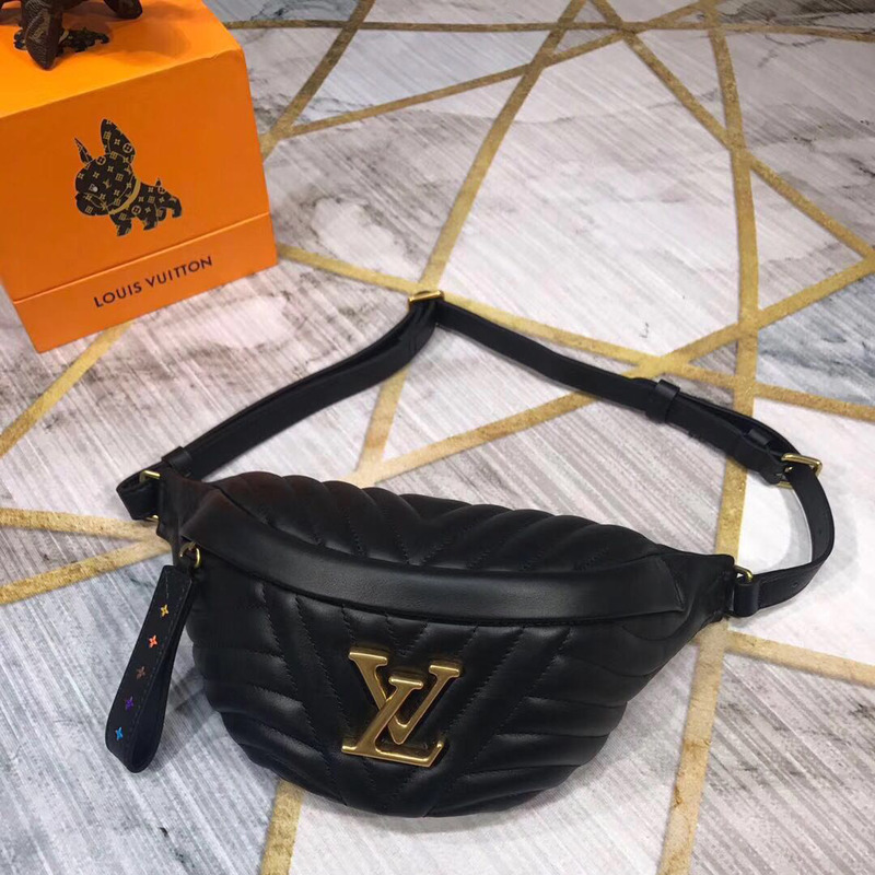 l**is V*t*n new wave leather bumbag