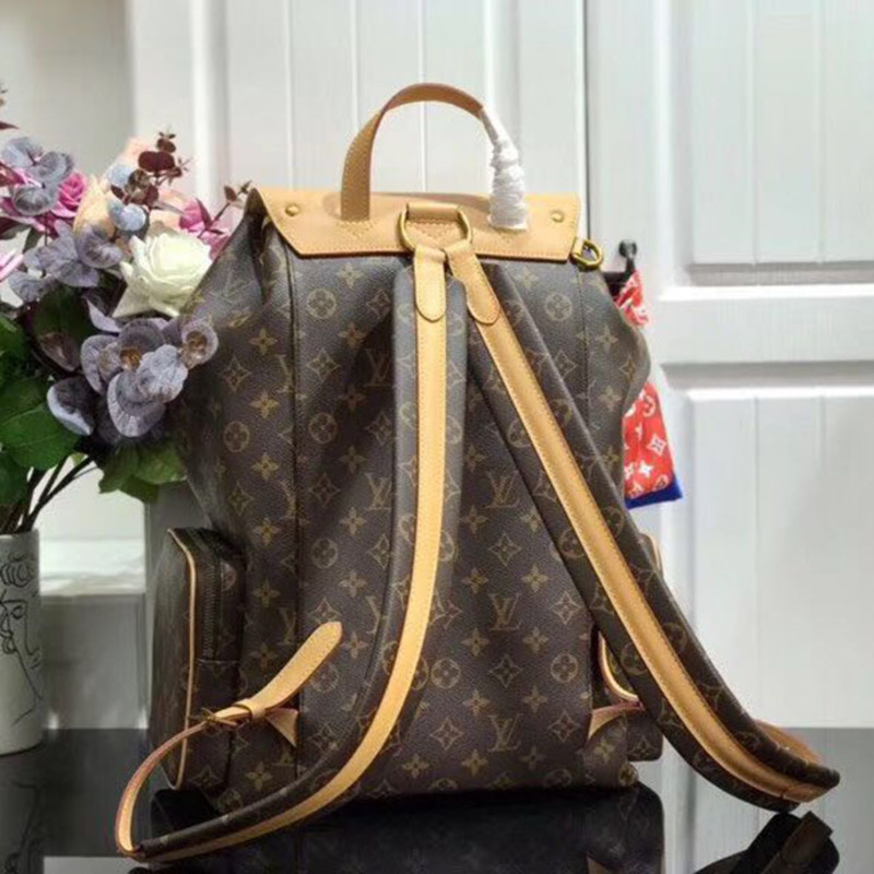 l**is V*t*n monogram canvas montsouris mm backpack