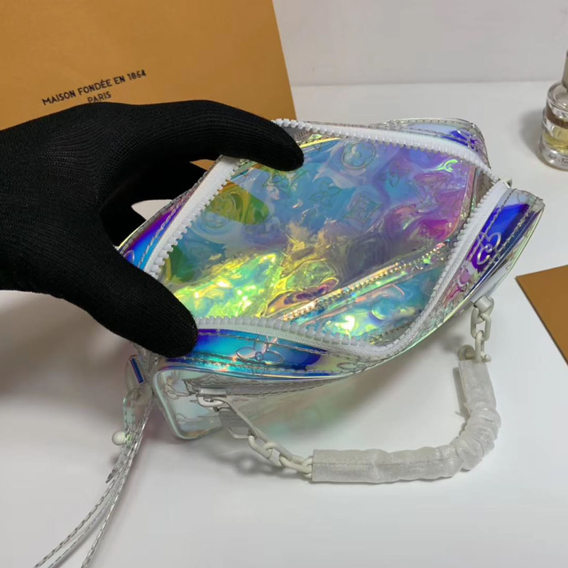 l**is V*t*n transparent shoulder bag