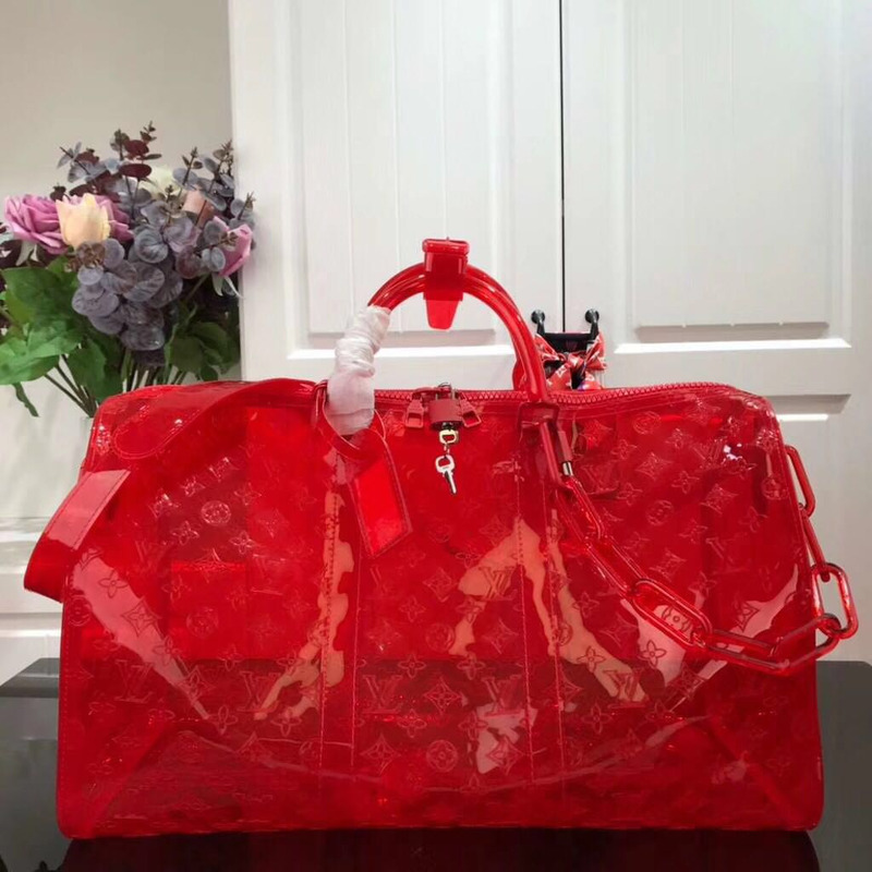 l**is V*t*n keepall bandouliere 50 luggage in red