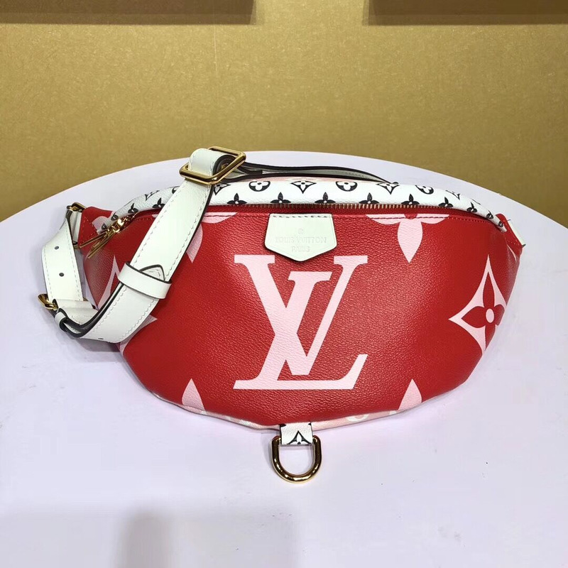 l**is V*t*n bumbag in rouge