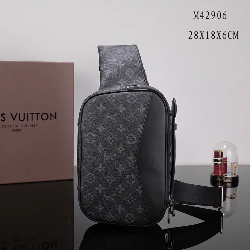 l**is V*t*n black monogram bumbag explorer m42906