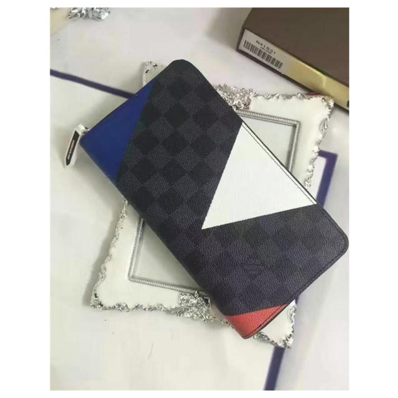 l**is V*t*n wallet with white triangle