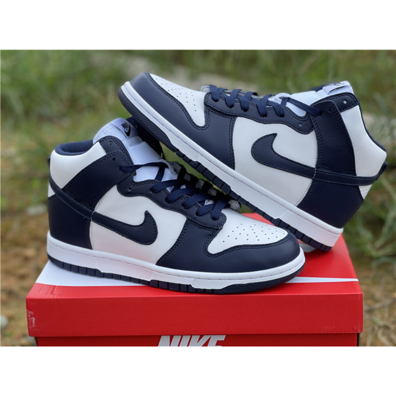 Air Dunk High "Midnight Navy"DD1399 104 Sneakers Wen Women