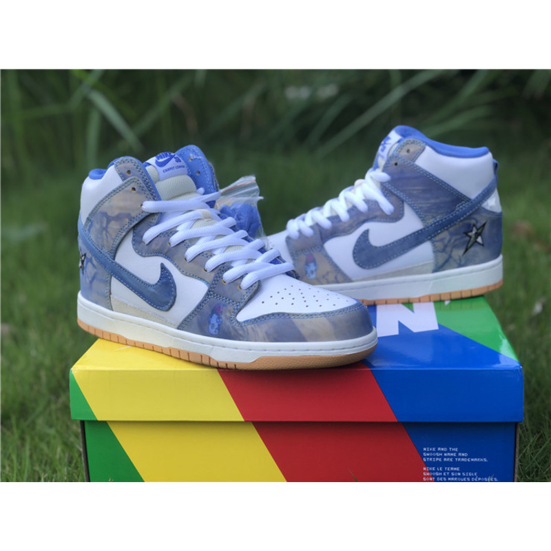 Carpet Company x Nike SB Dunk High CV1677 100 Sneakers Men Women