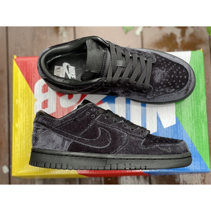 Dover Street Market x Nike Dunk Low "Triple Black" DH2686 002 Sneakers Men Women