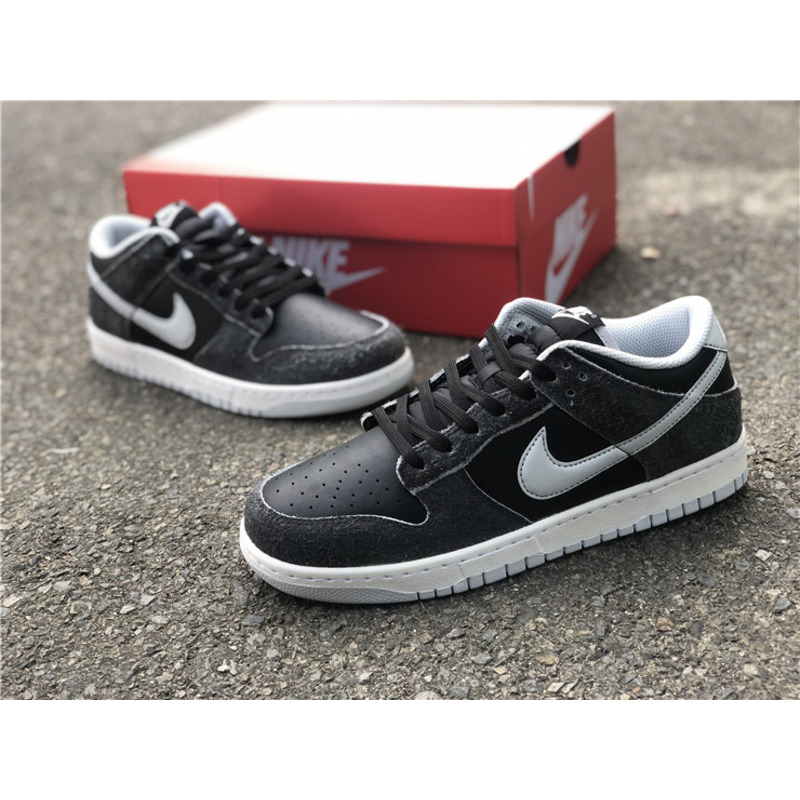 Dunk Low "Zebra" Black Pure Platinum Canvas Sail DH7913 001 Sneakers Men Women