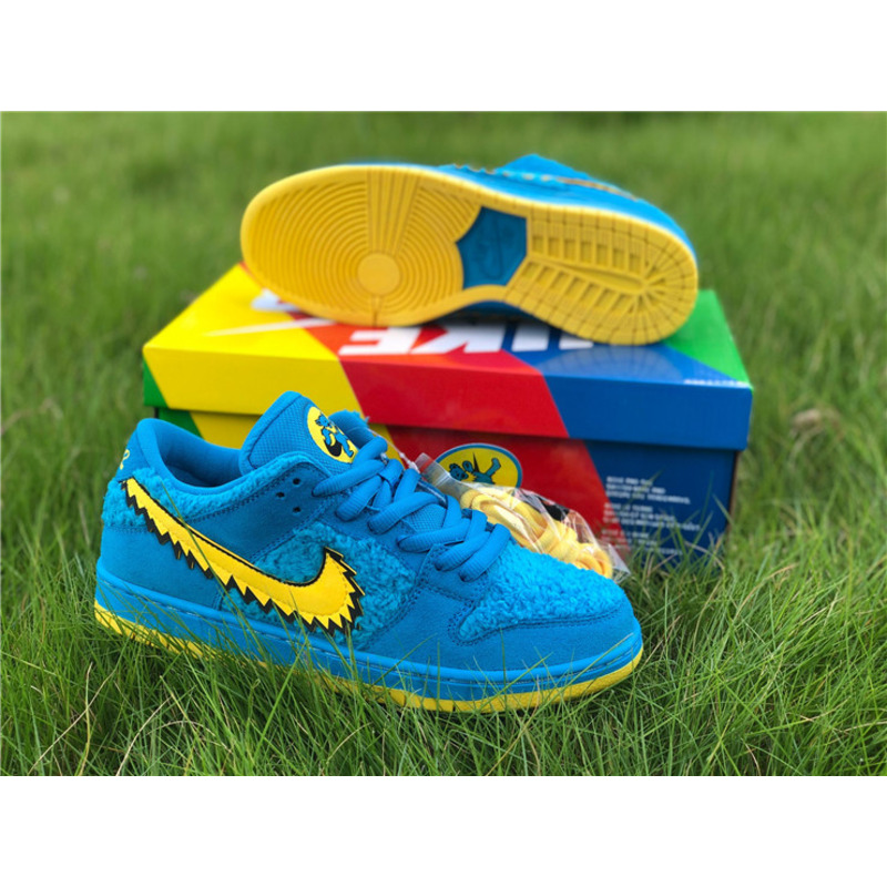 Grateful Dead x Nike SB Dunk Low CJ5378 400 Sneakers Men Women