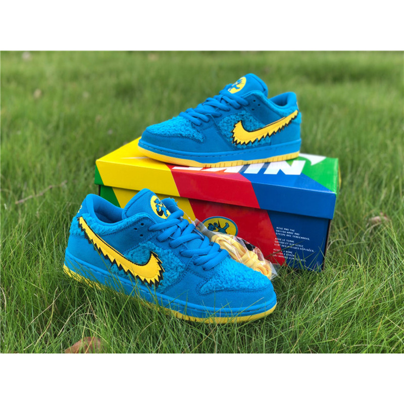 Grateful Dead x Nike SB Dunk Low CJ5378 400 Sneakers Men Women