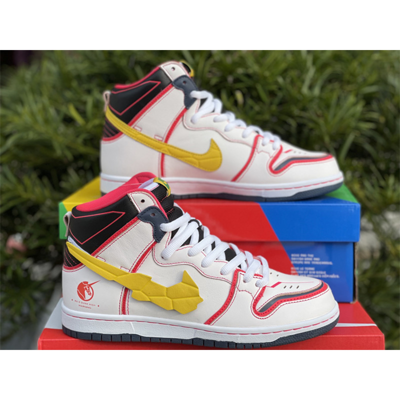 Gundam x Nike SB Dunk High DH7717 100 Sneakers Men Women