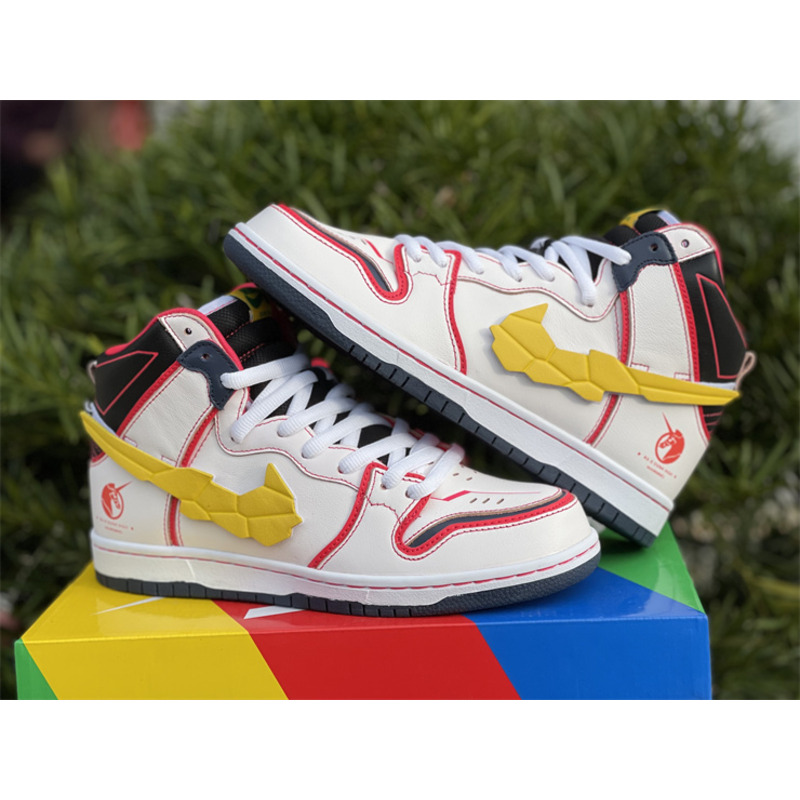 Gundam x Nike SB Dunk High DH7717 100 Sneakers Men Women