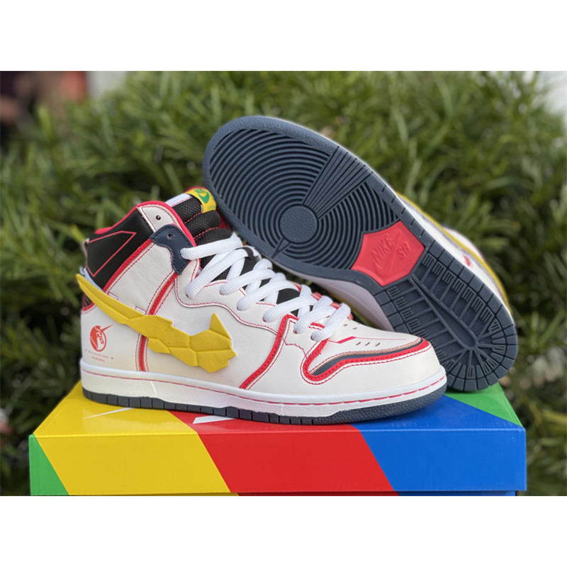 Gundam x Nike SB Dunk High DH7717 100 Sneakers Men Women