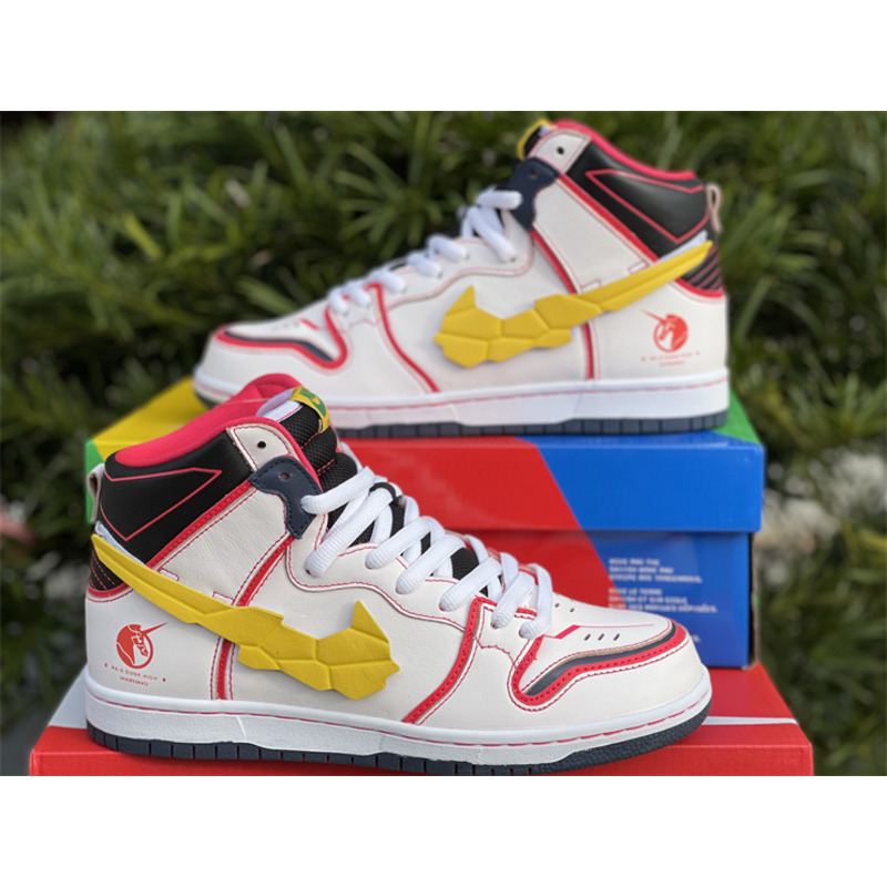 Gundam x Nike SB Dunk High DH7717 100 Sneakers Men Women