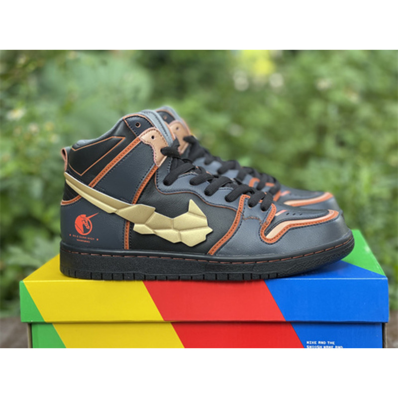 Gundam x Nike SB Dunk High DH7717 400 Sneakers Men Women