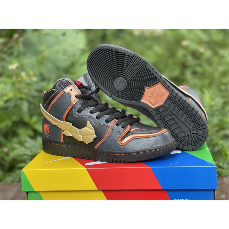 Gundam x Nike SB Dunk High DH7717 400 Sneakers Men Women