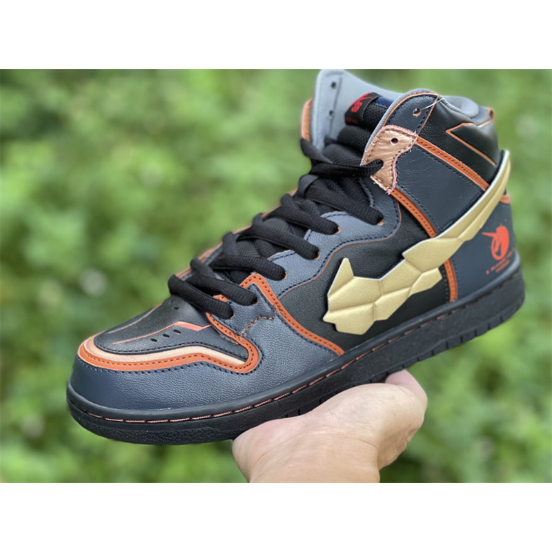 Gundam x Nike SB Dunk High DH7717 400 Sneakers Men Women