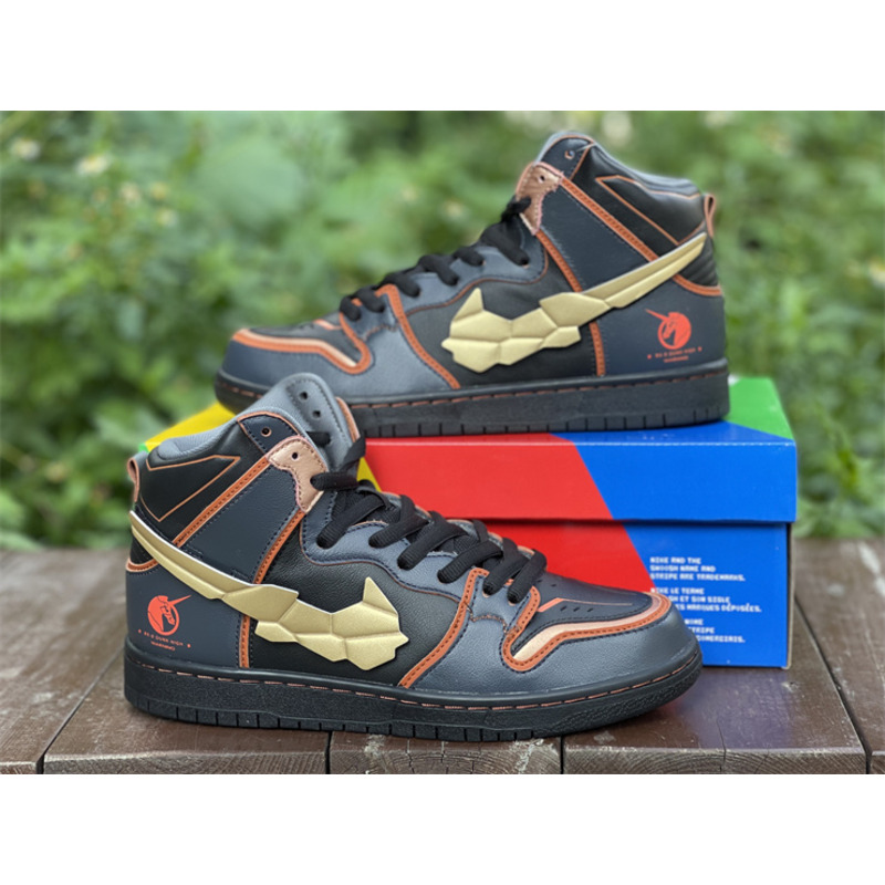 Gundam x Nike SB Dunk High DH7717 400 Sneakers Men Women