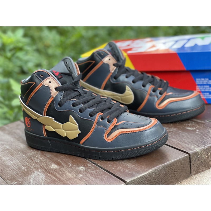 Gundam x Nike SB Dunk High DH7717 400 Sneakers Men Women