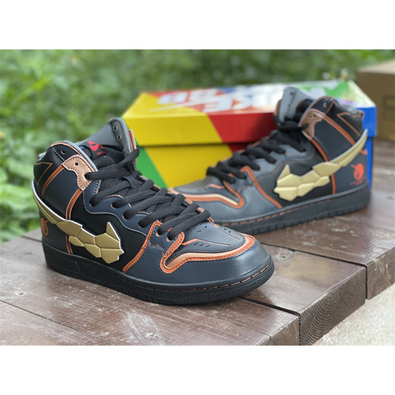 Gundam x Nike SB Dunk High DH7717 400 Sneakers Men Women