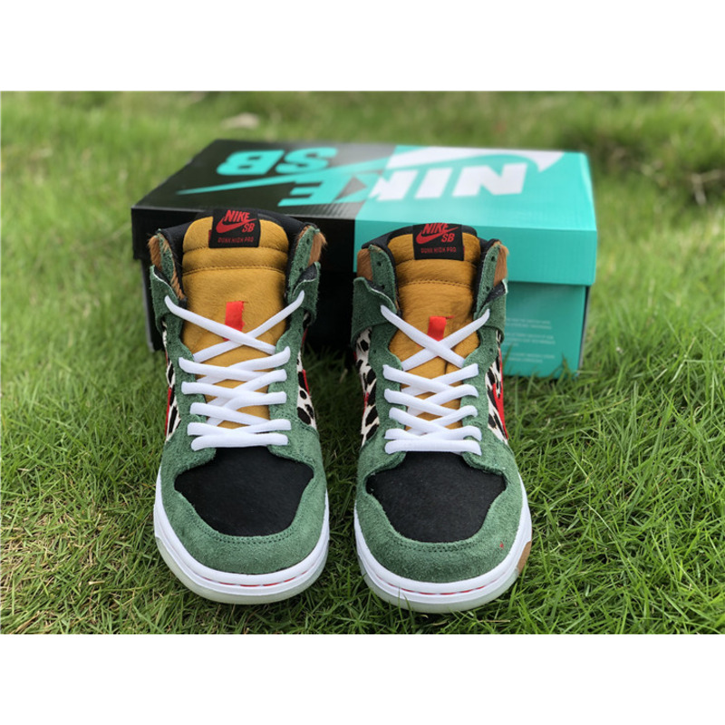 Nike Air Dunk SB High "Dog Walker" BQ6827 300 Sneakers Men Women