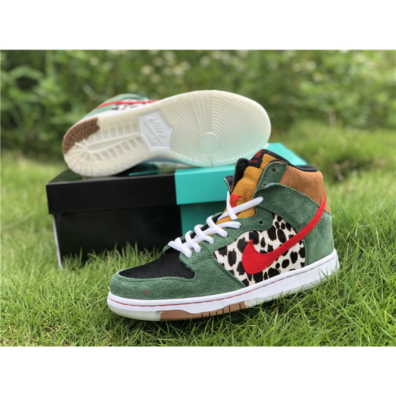 Nike Air Dunk SB High "Dog Walker" BQ6827 300 Sneakers Men Women