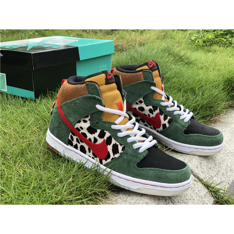 Nike Air Dunk SB High "Dog Walker" BQ6827 300 Sneakers Men Women