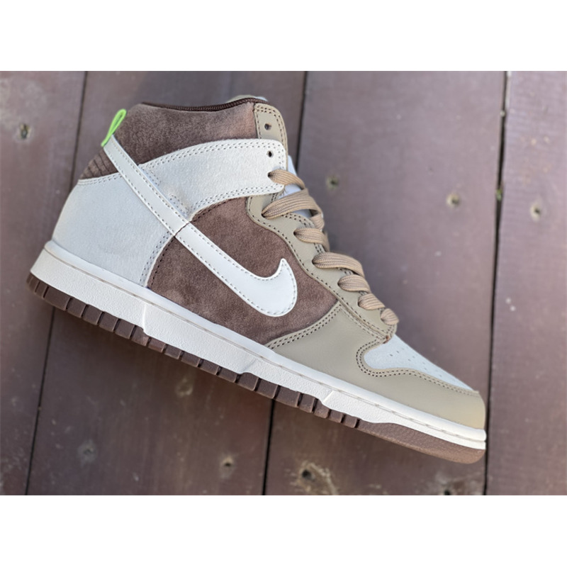 Nike Dunk High "Light Chocolate" DH5348 100 Sneakers Men Women