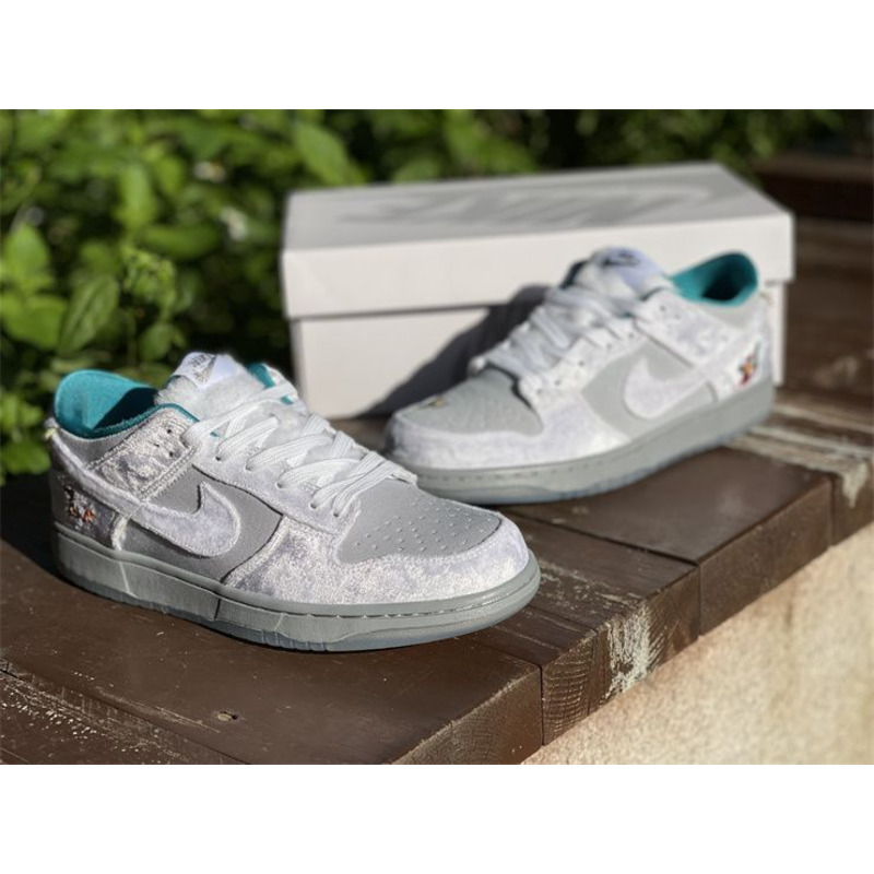 Nike Dunk Low "Ice" DO2326 001 Sneakers Men Women