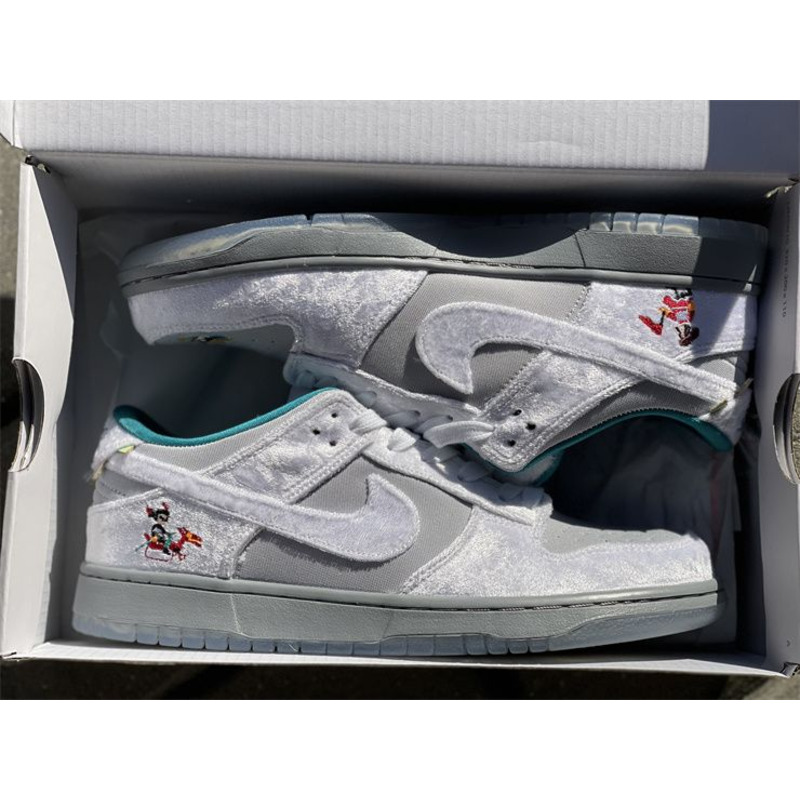 Nike Dunk Low "Ice" DO2326 001 Sneakers Men Women