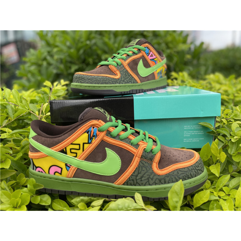 Nike Dunk Low PREMIUM SB DE LA SOUL 789841 332 Sneakers Men Women