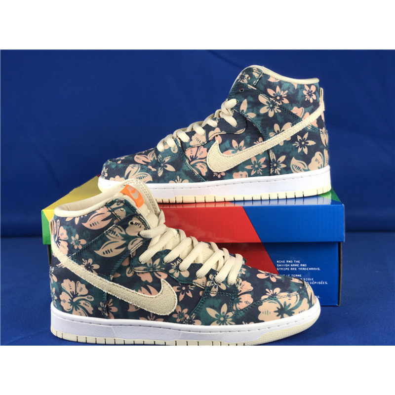 Nike SB Dunk High "Hawaii" CZ2232 300 Sneakers Men Women