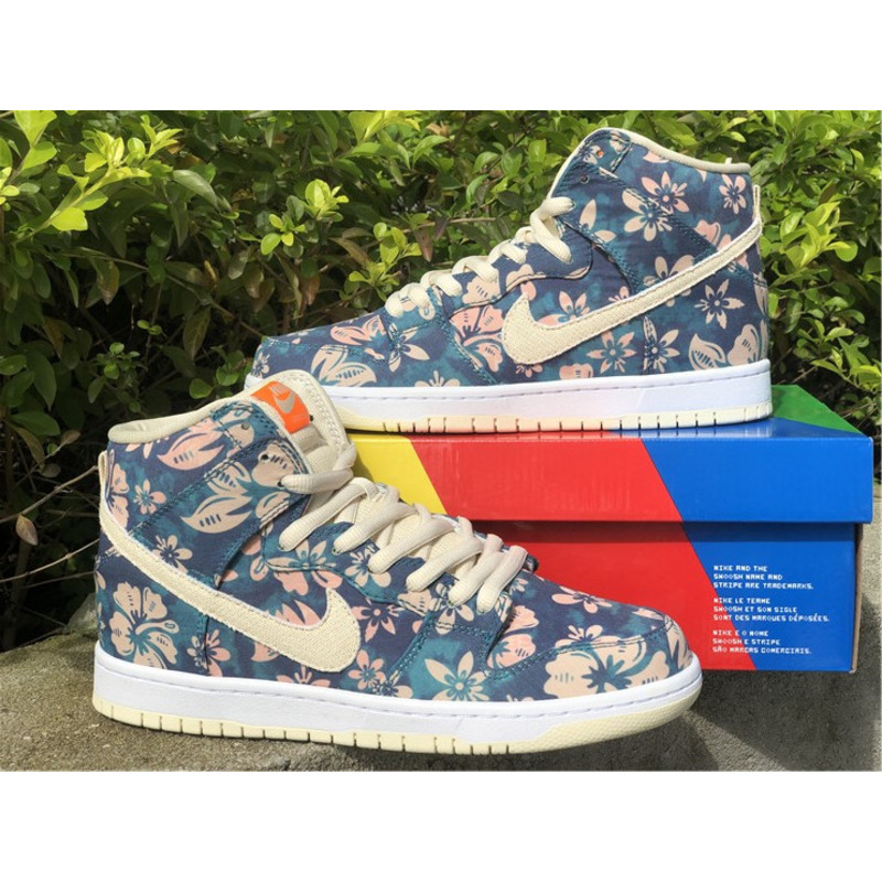 Nike SB Dunk High "Hawaii" CZ2232 300 Sneakers Men Women