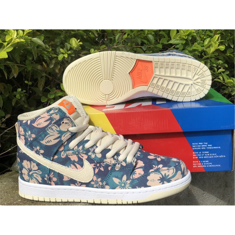 Nike SB Dunk High "Hawaii" CZ2232 300 Sneakers Men Women