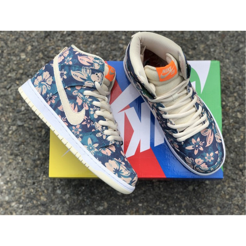 Nike SB Dunk High "Hawaii" CZ2232 300 Sneakers Men Women