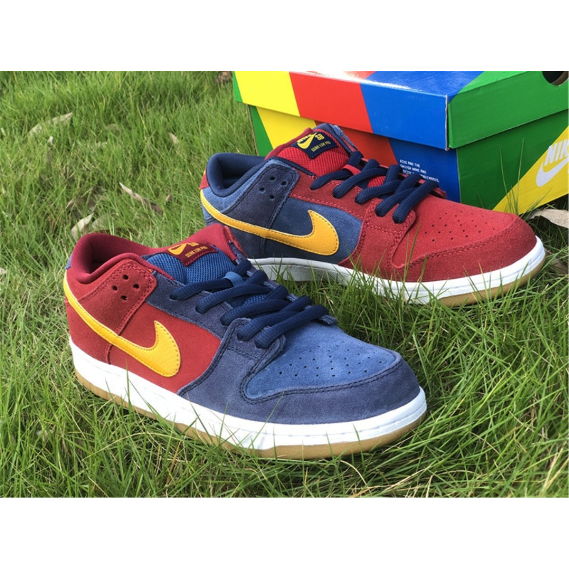 Nike SB Dunk Low "Barcelona" DJ0606 400 Sneakers Men Women