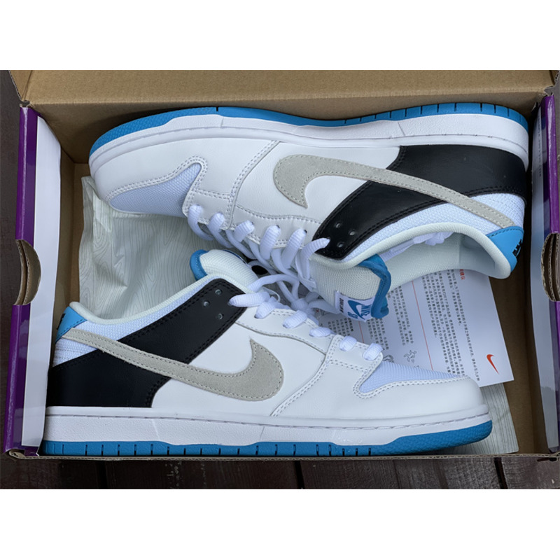 Nike SB Dunk Low "Laser Blue" BQ6817 101 Sneakers Men Women