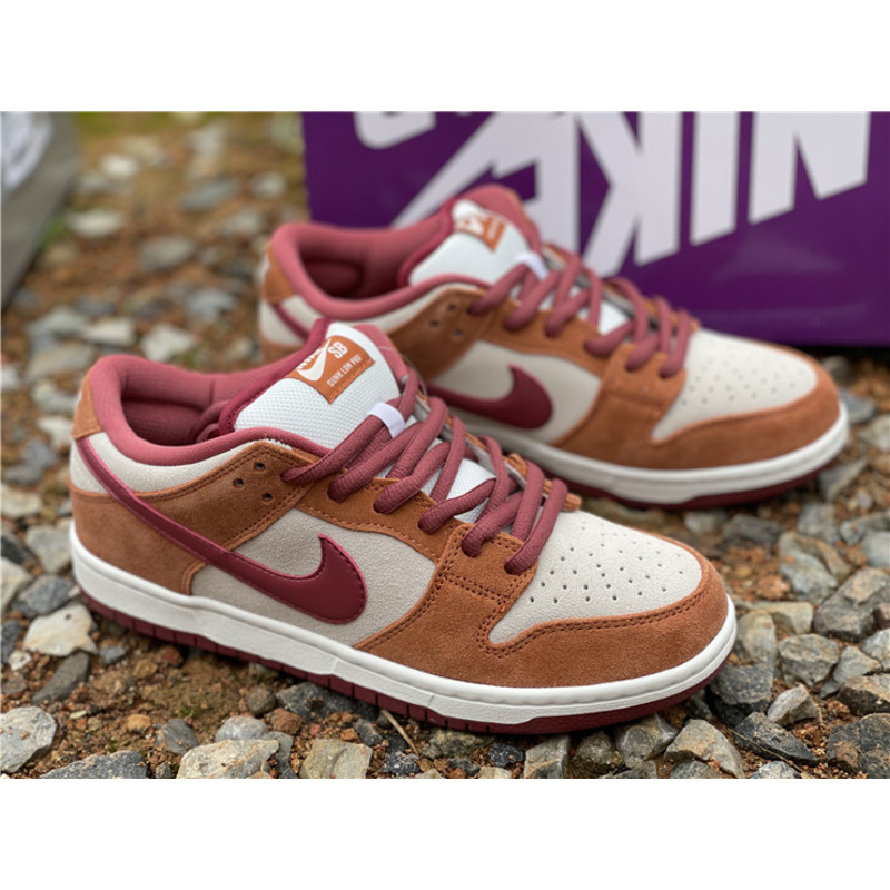 Nike SB Dunk Low Pro Dark Russet Cedar BQ6817 202 Sneakers Men Women