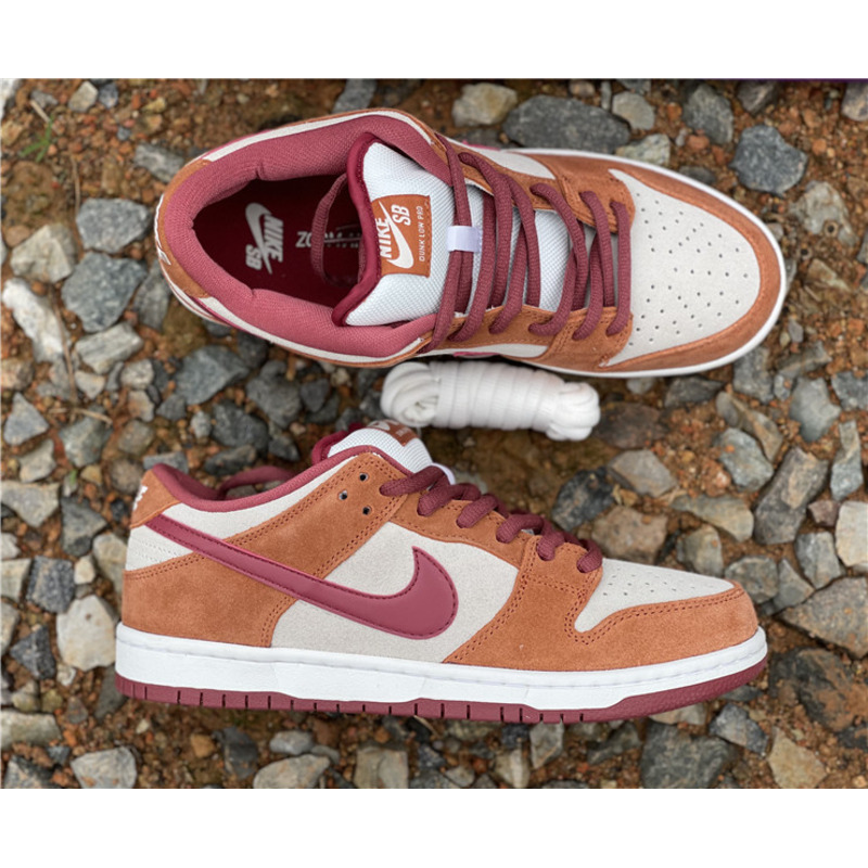 Nike SB Dunk Low Pro Dark Russet Cedar BQ6817 202 Sneakers Men Women