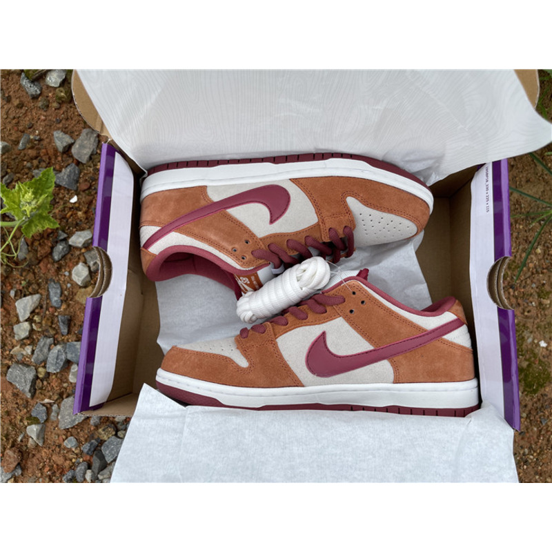 Nike SB Dunk Low Pro Dark Russet Cedar BQ6817 202 Sneakers Men Women