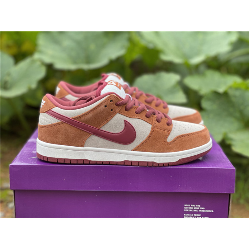 Nike SB Dunk Low Pro Dark Russet Cedar BQ6817 202 Sneakers Men Women