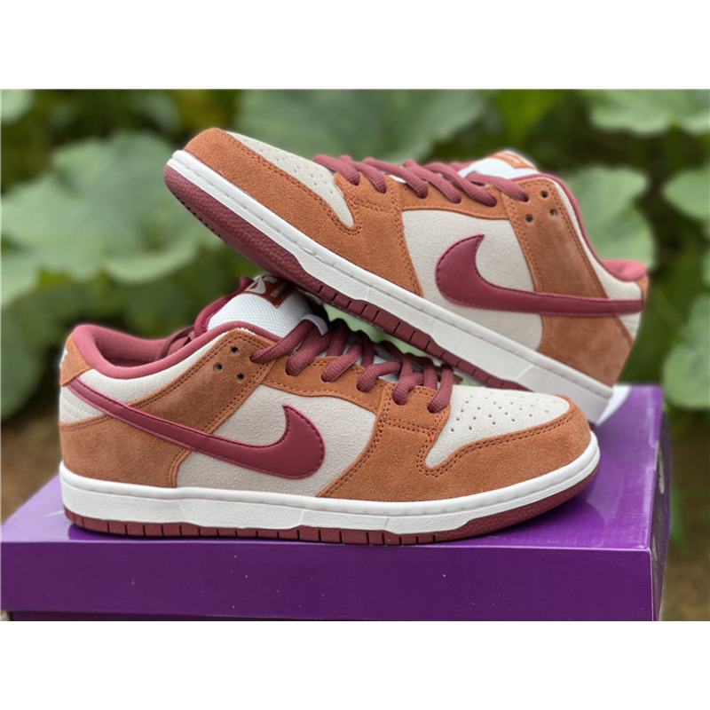 Nike SB Dunk Low Pro Dark Russet Cedar BQ6817 202 Sneakers Men Women