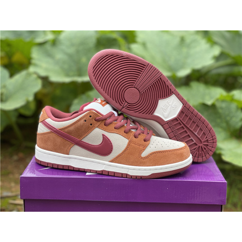 Nike SB Dunk Low Pro Dark Russet Cedar BQ6817 202 Sneakers Men Women