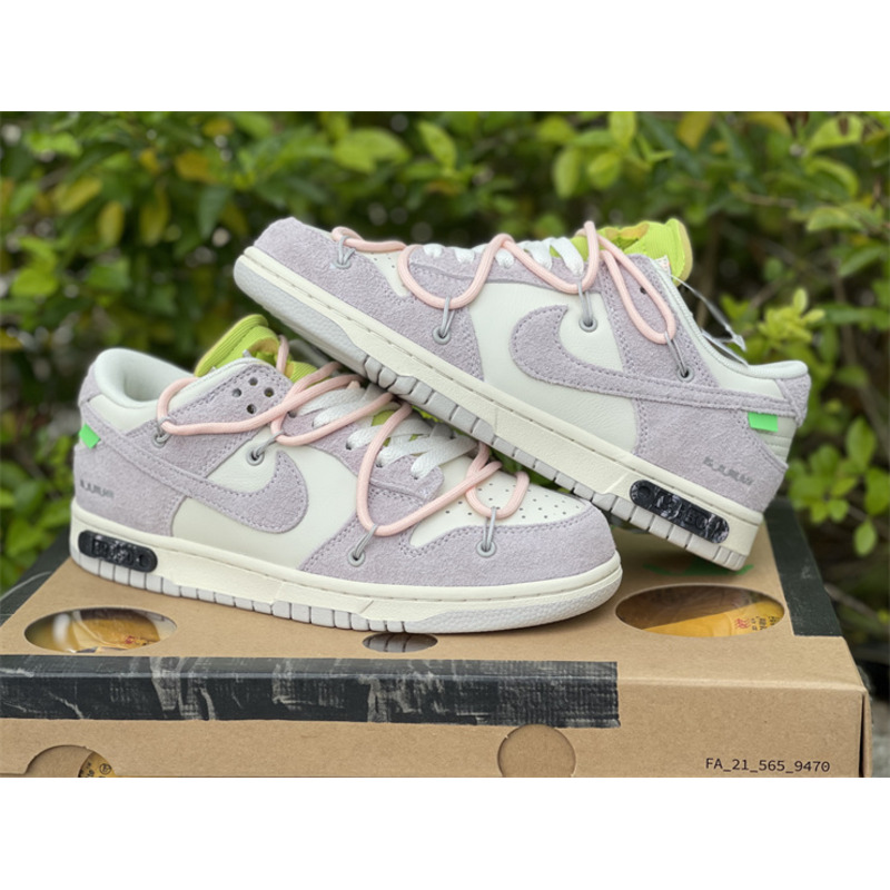 OFF White x Futura x Nike Dunk LOFF W DJ0950 100 Sneakers Men Women